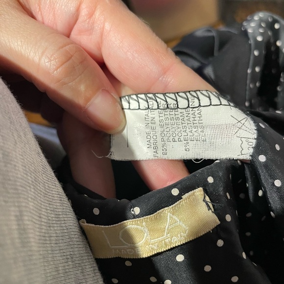 Lola Vintage Y2k Draped Rave Club Flare Work light weight European whimsygoth - Picture 5 of 7